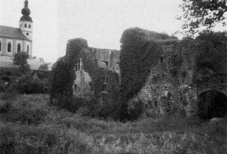 The ruin of Koerich castle